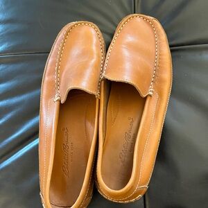 Eddie Bauer Women’s Tan Leather Loafers